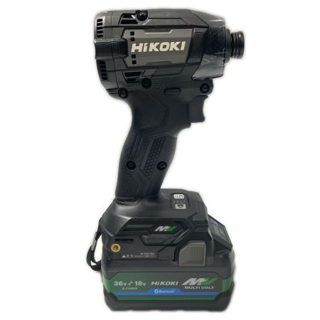  HiKOKI ハイコーキ コードレスインパクトドライバ 36V WH36DD ブラック 未使用品