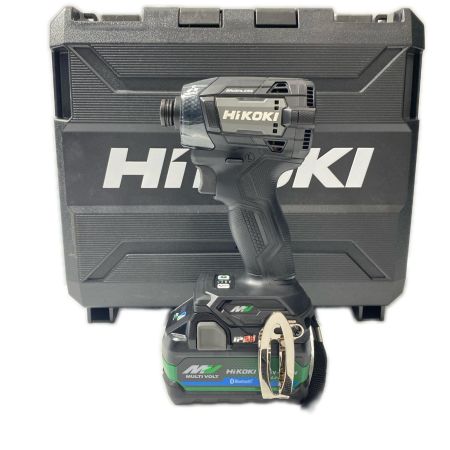  HiKOKI ハイコーキ コードレスインパクトドライバ 36V WH36DD ブラック 未使用品