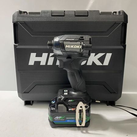  HiKOKI ハイコーキ コードレスインパクトドライバ 36V WH36DD ブラック 未使用品