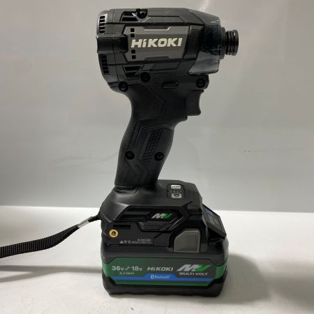  HiKOKI ハイコーキ コードレスインパクトドライバ 36V WH36DD ブラック 未使用品