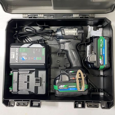  HiKOKI ハイコーキ コードレスインパクトドライバ 36V WH36DD ブラック 未使用品