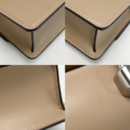  COACH コーチ エライザ フラップ クロスボディ CP008 トープ チェーンショルダーバッグ レザー