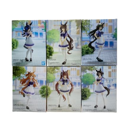  BANPRESTO ウマ娘 プリティダービー フィギュア 6種セット トレセン学園制服