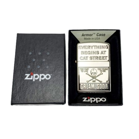  ZIPPO ジッポー オイルライター クリームソーダ 2021-2022年製 箱有