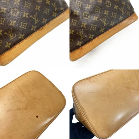  LOUIS VUITTON ルイヴィトン モノグラム アルマ M51130 ハンドバッグ パドロック有