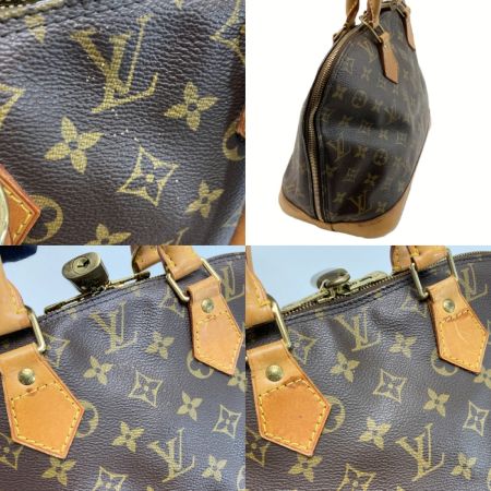  LOUIS VUITTON ルイヴィトン モノグラム アルマ M51130 ハンドバッグ パドロック有
