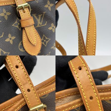  LOUIS VUITTON ルイヴィトン モノグラム バケットPM M42238 トートバッグ ショルダーバッグ