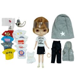 ☆☆ TAKARA タカラ Blythe ネオブライス ハッピー エブリデイ OVER THE STRiPESコラボ商品 箱無 Bランク
