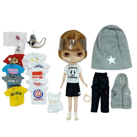  TAKARA タカラ Blythe ネオブライス ハッピー エブリデイ OVER THE STRiPESコラボ商品 箱無