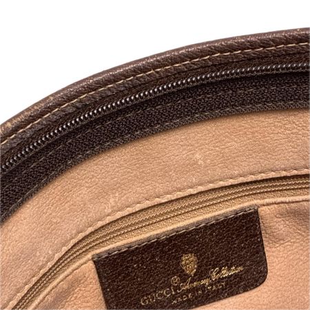 GUCCI グッチ GG クラッチバッグ セカンドバッグ 97.01.037 ブラウン ベージュ PVC×レザー