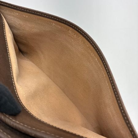 GUCCI グッチ GG クラッチバッグ セカンドバッグ 97.01.037 ブラウン ベージュ PVC×レザー