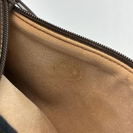 GUCCI グッチ GG クラッチバッグ セカンドバッグ 97.01.037 ブラウン ベージュ PVC×レザー