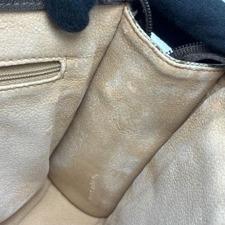 GUCCI グッチ GG クラッチバッグ セカンドバッグ 97.01.037 ブラウン ベージュ PVC×レザー