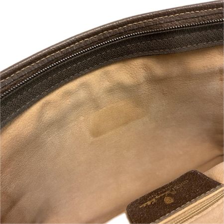 GUCCI グッチ GG クラッチバッグ セカンドバッグ 97.01.037 ブラウン ベージュ PVC×レザー