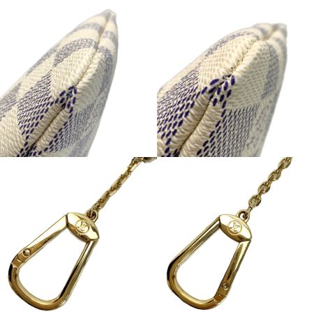  LOUIS VUITTON ルイヴィトン コインケース  ポシェット クレ N62659 ダミエ・アズール