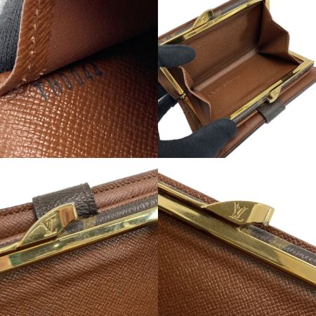  LOUIS VUITTON ルイヴィトン モノグラム ポルトモネ ビエ ヴィエノワ  M61663 2つ折り財布 がま口