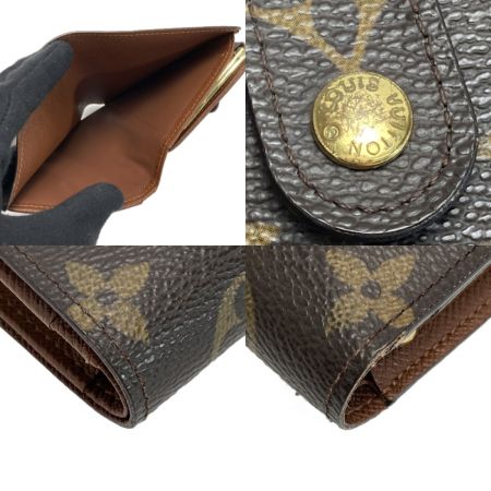  LOUIS VUITTON ルイヴィトン モノグラム ポルトモネ ビエ ヴィエノワ  M61663 2つ折り財布 がま口
