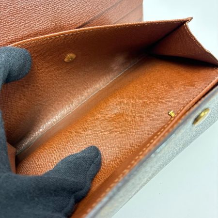 LOUIS VUITTON ルイヴィトン モノグラム ポルトトレゾール インターナショナル M61215 3つ折り財布 レディース