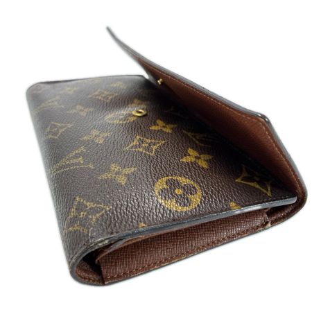 LOUIS VUITTON ルイヴィトン モノグラム ポルトトレゾール インターナショナル M61215 3つ折り財布 レディース