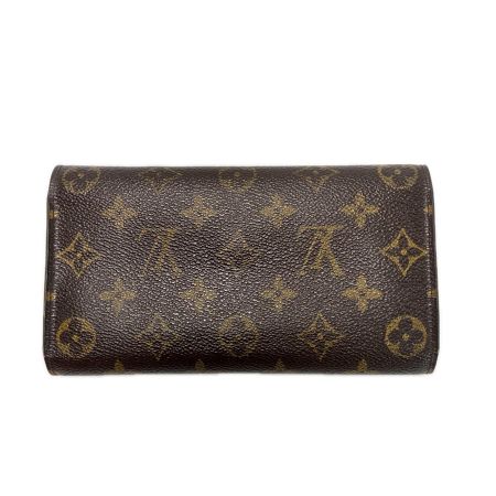 LOUIS VUITTON ルイヴィトン モノグラム ポルトトレゾール インターナショナル M61215 3つ折り財布 レディース