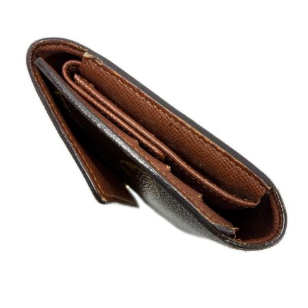 LOUIS VUITTON ルイヴィトン モノグラム ポルトトレゾール インターナショナル M61215 3つ折り財布 レディース