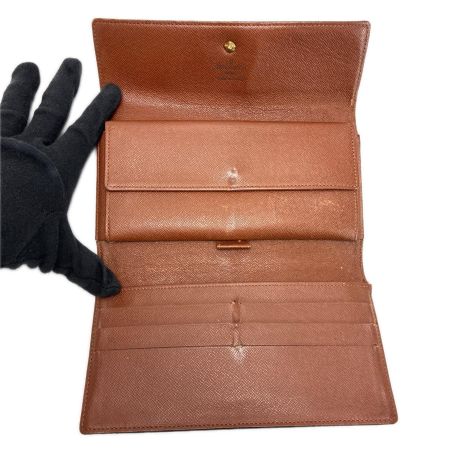 LOUIS VUITTON ルイヴィトン モノグラム ポルトトレゾール インターナショナル M61215 3つ折り財布 レディース
