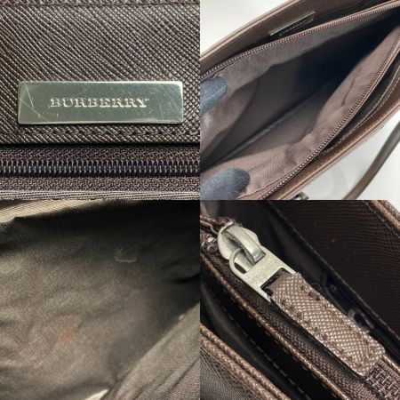  BURBERRY バーバリー ノバチェック トートバッグ ベージュ ハンドバッグ キャンバス×レザー