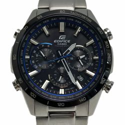 ☆☆ CASIO カシオ エディフィス EQW-T650DB-1AJF ブラック 電波ソーラー メンズ 腕時計 EDIFICE 箱・取説有 Bランク