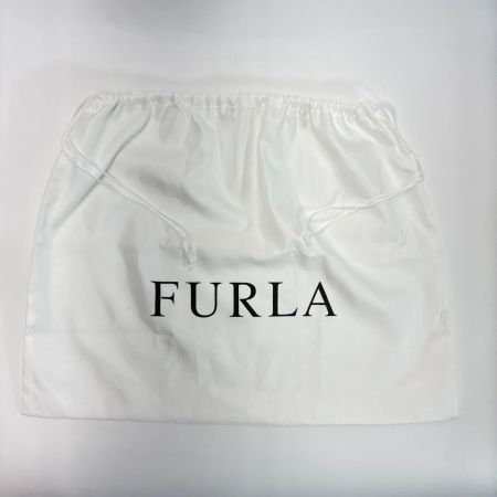 FURLA フルラ ショルダーバッグ レザー ブラック レディース ゴールド金具 保存袋有