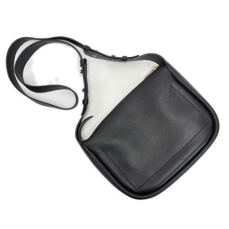 FURLA フルラ ショルダーバッグ レザー ブラック レディース ゴールド金具 保存袋有