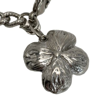  Tiffany & Co. ティファニー ツイストロープ フラワーチャーム ブレスレット シルバー SV925 ハナミズキ