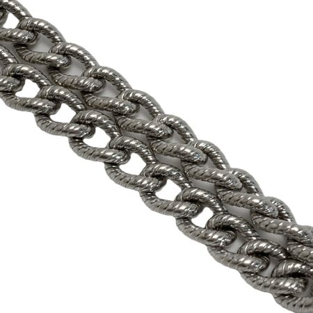  Tiffany & Co. ティファニー ツイストロープ フラワーチャーム ブレスレット シルバー SV925 ハナミズキ