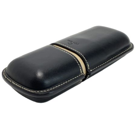  Somes Saddle ソメスサドル 眼鏡ケース 牛革 ブラック