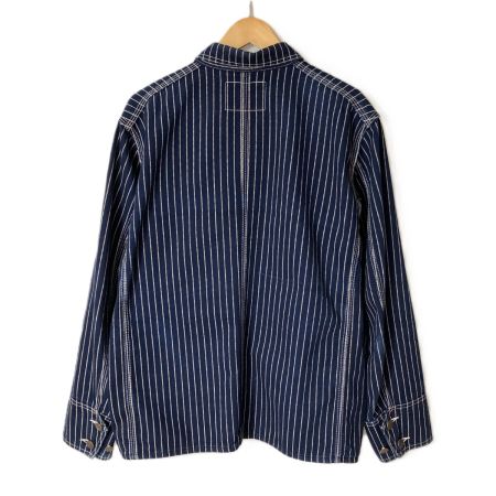  TCB JEANS ジャケット ウォバッシュカバーオール デニム SIZE 40 メンズ ネイビー