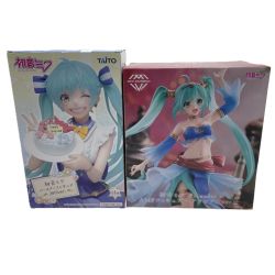 ☆☆  初音ミク フィギュア バースデーフィギュア2019ver・プリンセス AMP アラビアンver セット 未開封 Nランク