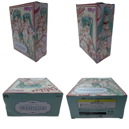   初音ミク costumes フィギュア ルームウェアver・カフェメイドver セット