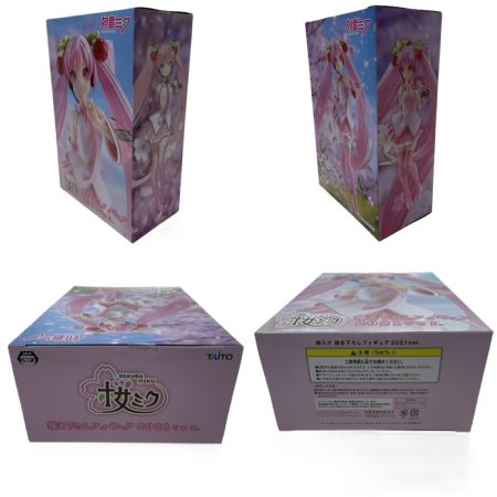   桜ミク フィギュア 描き下ろしフィギュア 2021ver・ぬーどるストッパーフィギュア セット 未開封