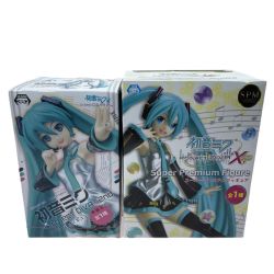 ☆☆  初音ミク フィギュア プロジェクトDIVA XHD スーパープレミアム・プロジェクトDIVA 2nd プレミアム　セット Bランク