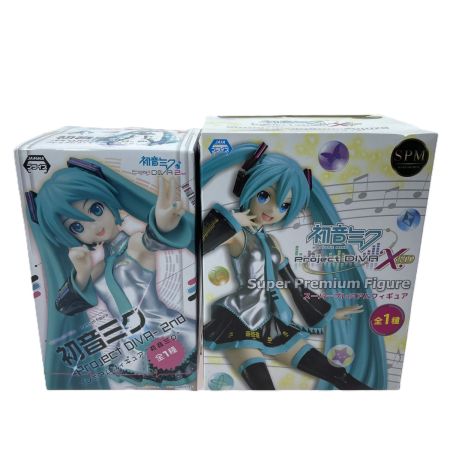   初音ミク フィギュア プロジェクトDIVA XHD スーパープレミアム・プロジェクトDIVA 2nd プレミアム　セット