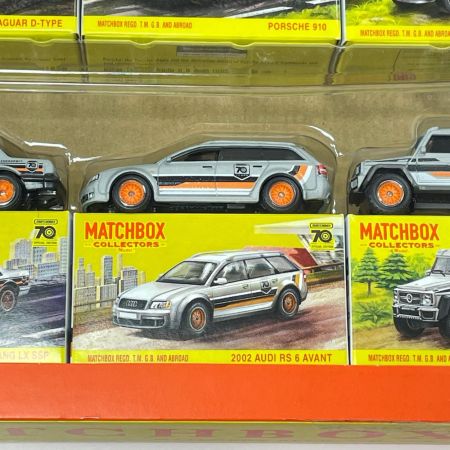 MATTEL MatchBox マッチボックス 70周年記念 コレクターセット 8台入り