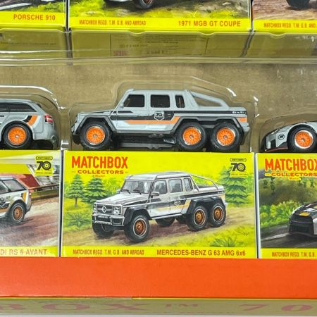 MATTEL MatchBox マッチボックス 70周年記念 コレクターセット 8台入り