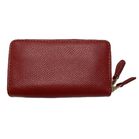  COACH コーチ ダブルジップ コインケース 63921 レッド