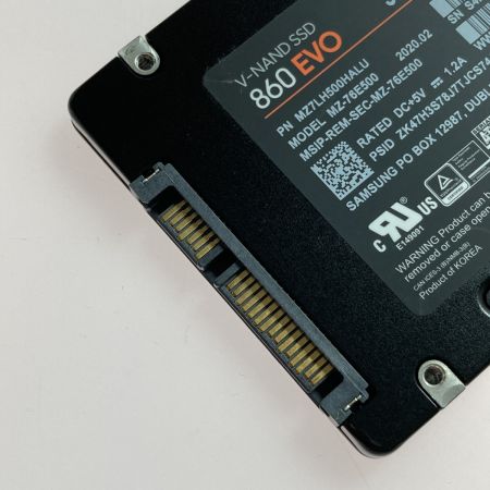 SAMSUNG サムスン 860 EVO 500GB MZ-76E500 SSD