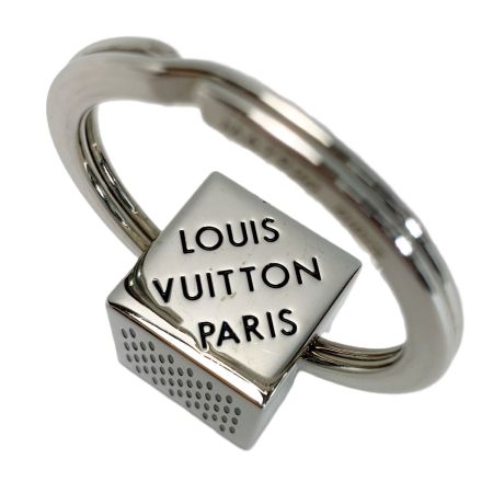  LOUIS VUITTON ルイヴィトン ダミエ キューブ キーリング M67920  キーホルダー チャーム 袋有