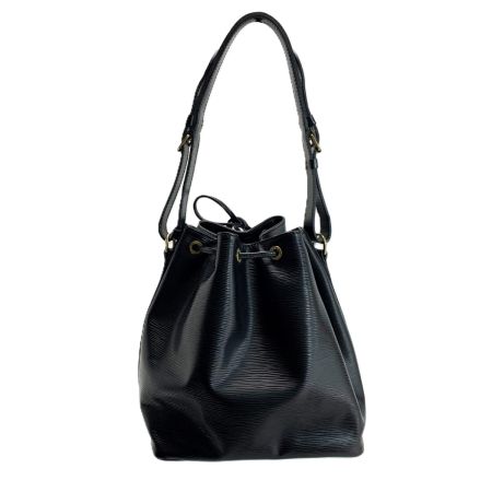  LOUIS VUITTON ルイヴィトン エピノワール プチノエ 巾着  M59012 ノワール x ブラック ショルダーバッグ
