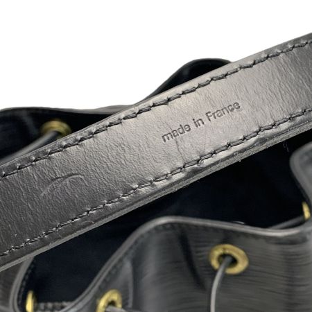  LOUIS VUITTON ルイヴィトン エピノワール プチノエ 巾着  M59012 ノワール x ブラック ショルダーバッグ