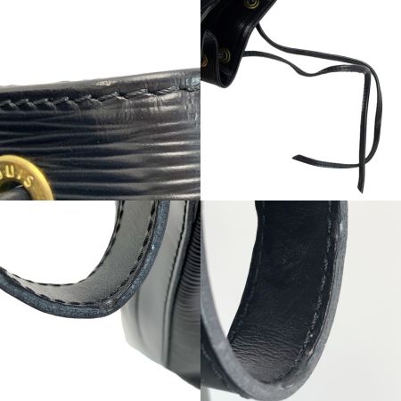  LOUIS VUITTON ルイヴィトン エピノワール プチノエ 巾着  M59012 ノワール x ブラック ショルダーバッグ