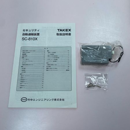  TAKEX 自動通報装置 SC-810X