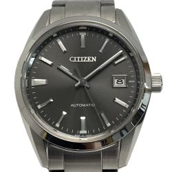 ☆☆ CITIZEN シチズン コレクション メカニカル NB1050-59E グレー 自動巻き メンズ 腕時計 箱有 Bランク