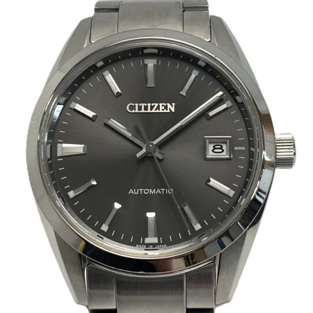  CITIZEN シチズン コレクション メカニカル NB1050-59E グレー 自動巻き メンズ 腕時計 箱有